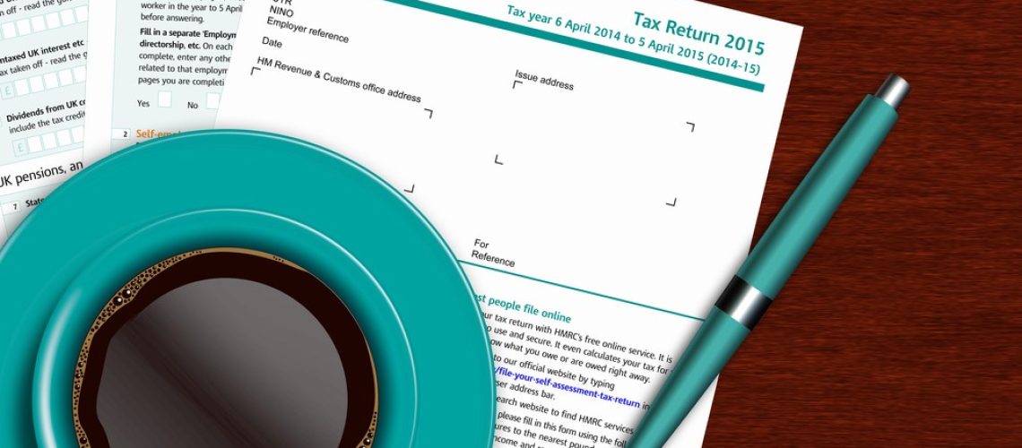 SA100 tax return form